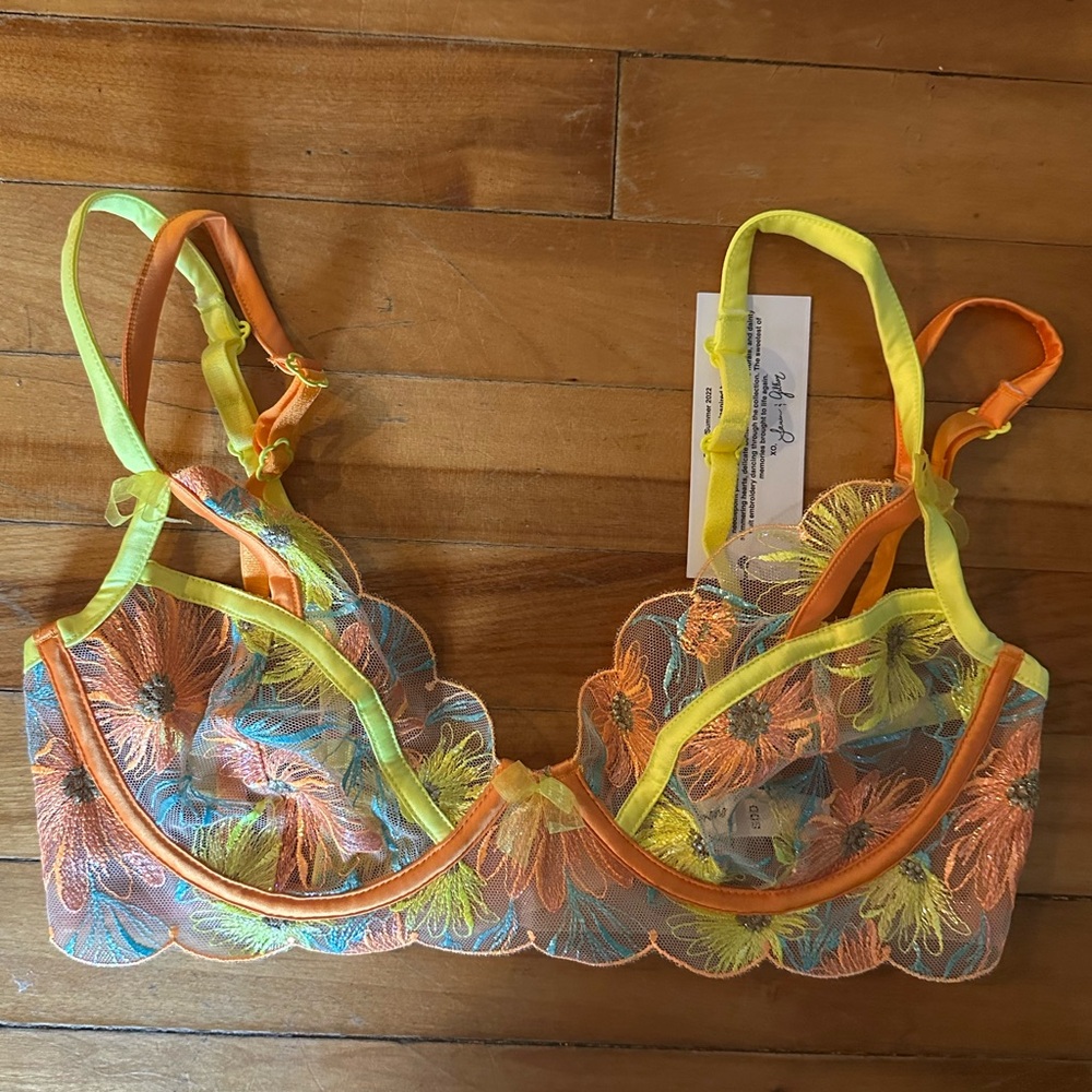 For Love And Lemons Waterlilly Bra